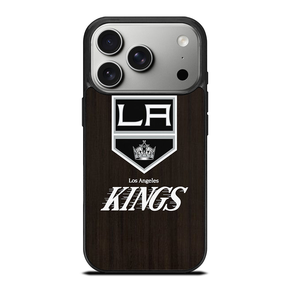 LA KINGS WOODEN iPhone 17 Pro Case Cover
