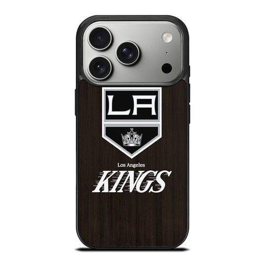 LA KINGS WOODEN iPhone 17 Pro Case Cover