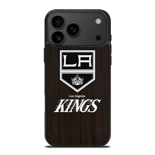 LA KINGS WOODEN iPhone 17 Pro Max Case Cover