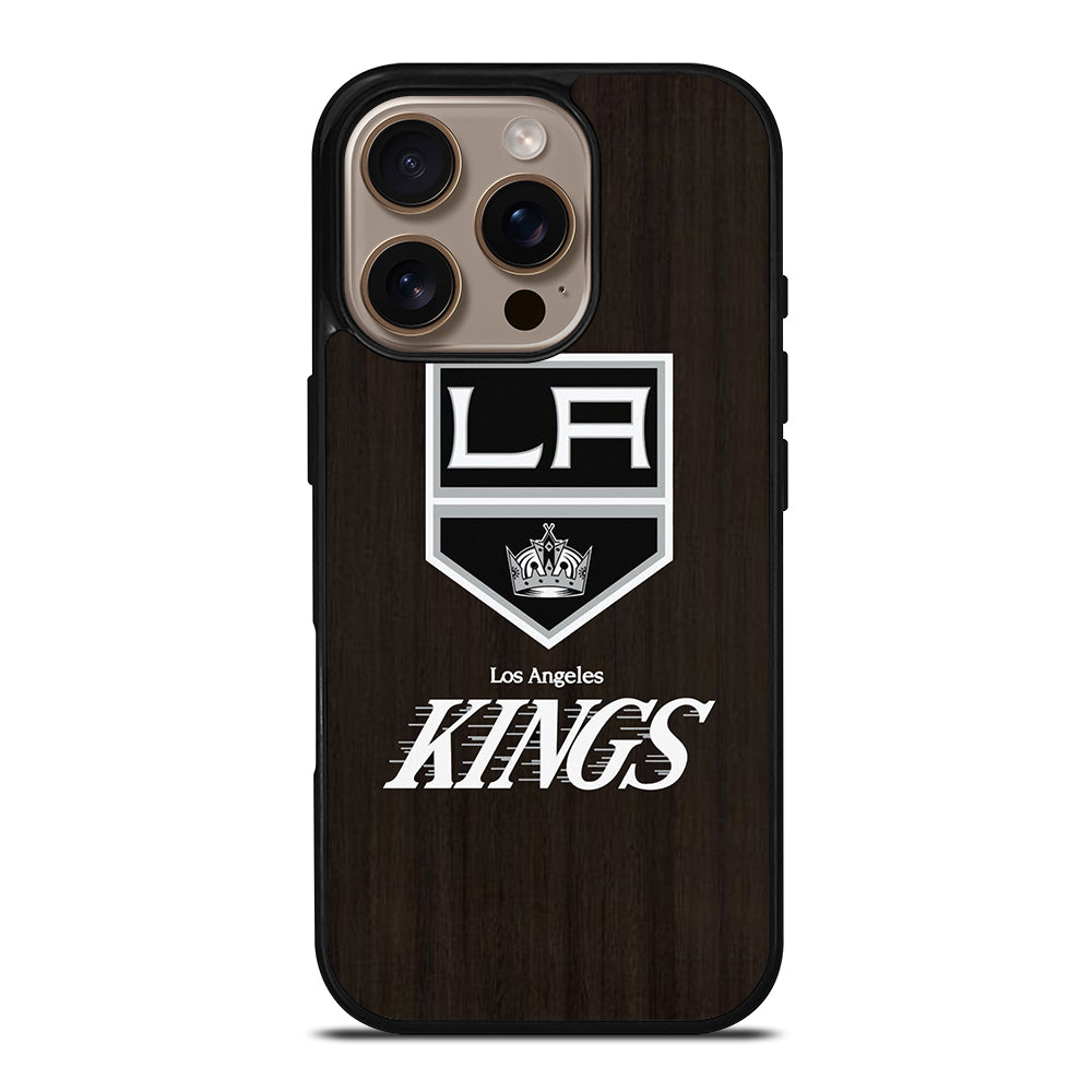 LA KINGS WOODEN iPhone 16 Pro Case Cover