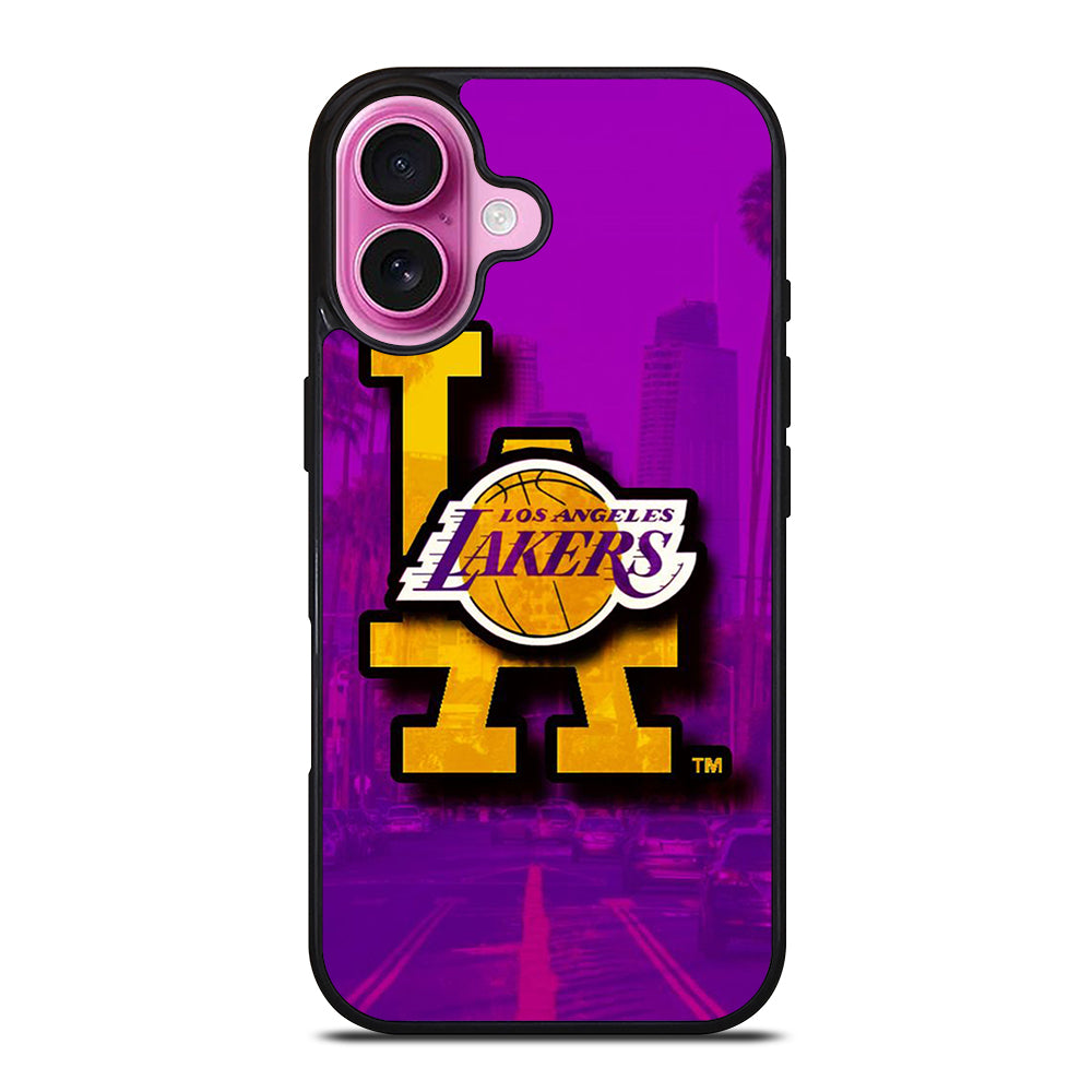 LA LAKERS ICON iPhone 16 Plus Case Cover