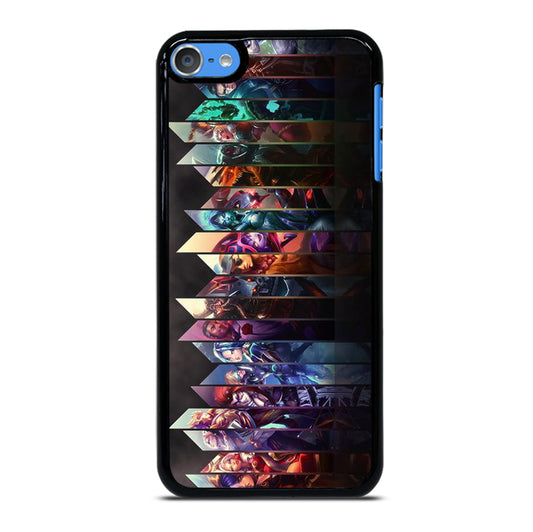 LEAGUE OF LEGENDS ALL CHAMPIONS iPod Touch 7 Case Cover