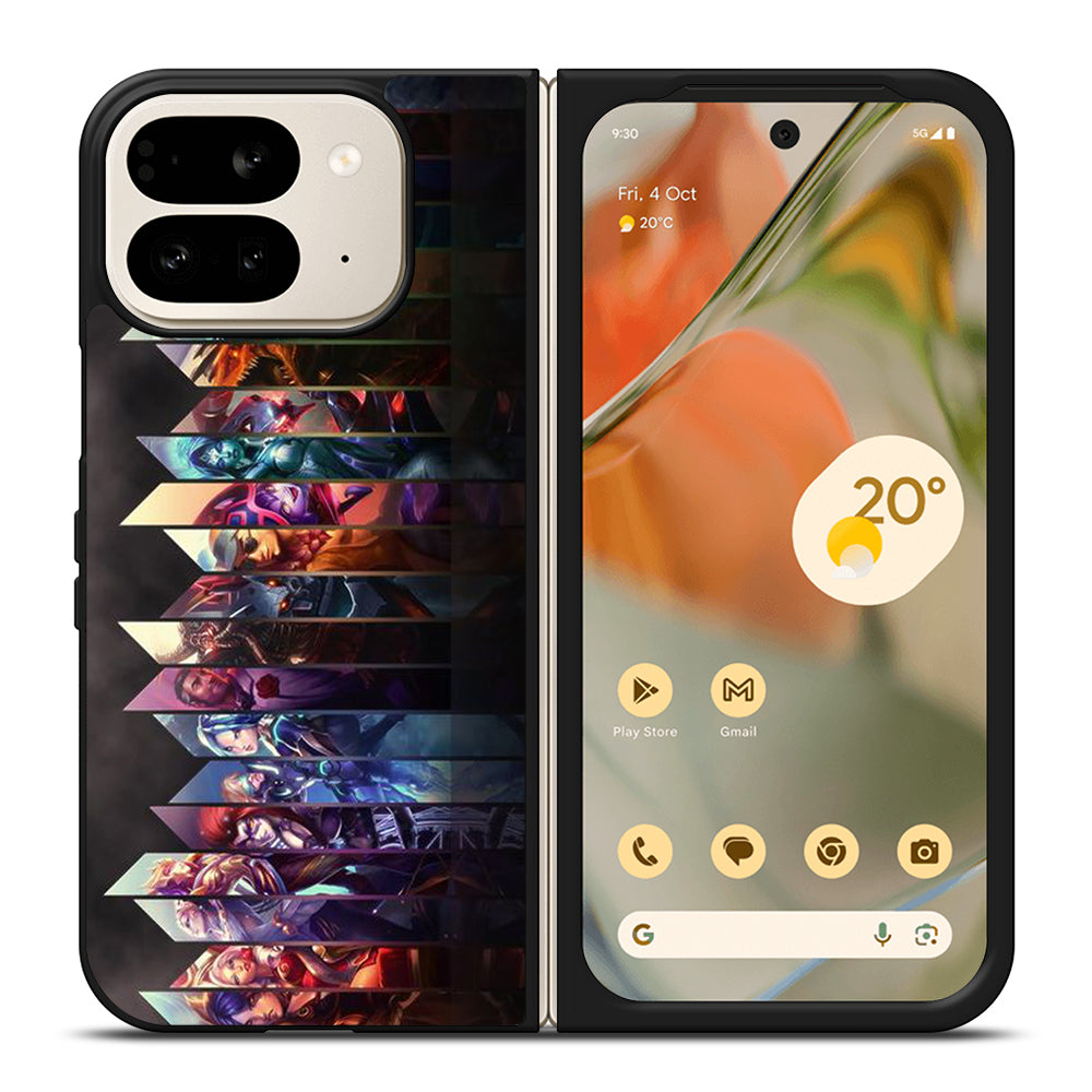 LEAGUE OF LEGENDS ALL CHAMPIONS Google Pixel 9 Pro Fold Case Cover