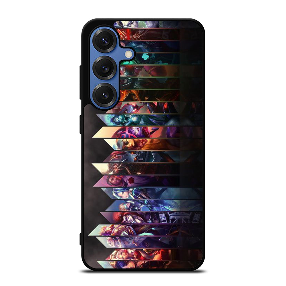 LEAGUE OF LEGENDS ALL CHAMPIONS Samsung Galaxy S25 Case Cover