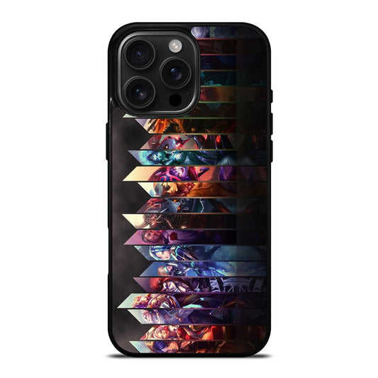 LEAGUE OF LEGENDS ALL CHAMPIONS iPhone 16 Pro Max Case Cover