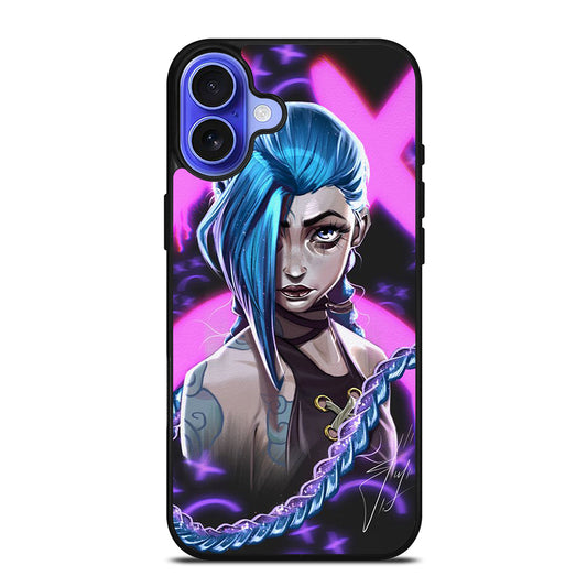 LEAGUE OF LEGENDS JINX 2 iPhone 16 Case Cover