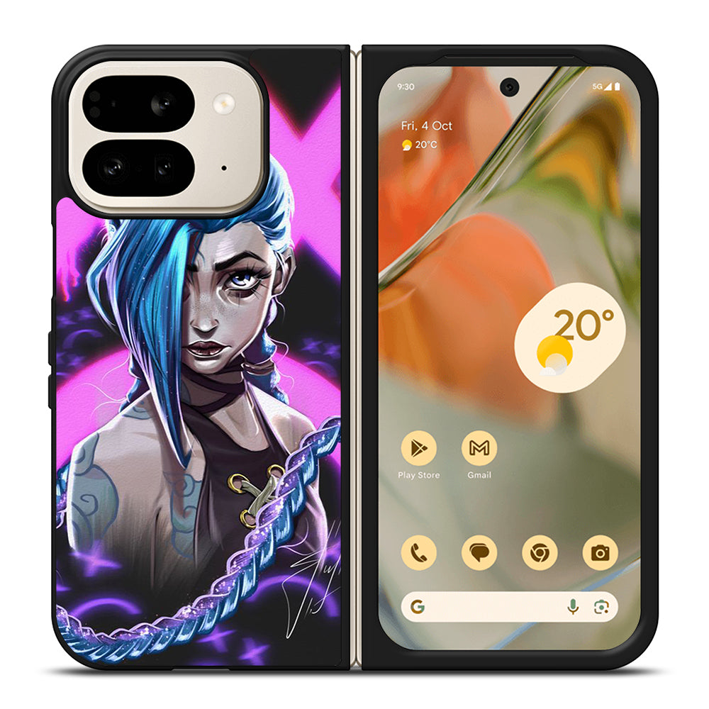 LEAGUE OF LEGENDS JINX 2 Google Pixel 9 Pro Fold Case Cover