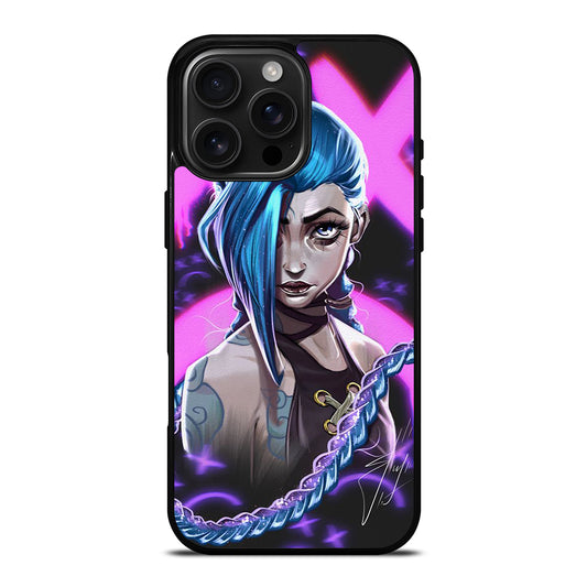 LEAGUE OF LEGENDS JINX 2 iPhone 16 Pro Max Case Cover
