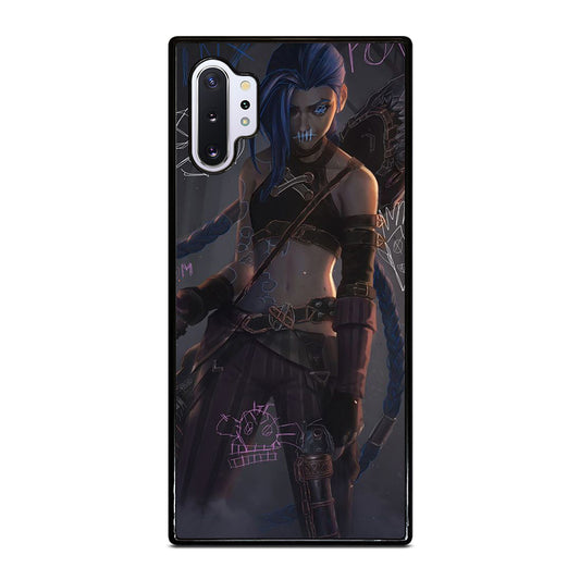 LEAGUE OF LEGENDS JINX ART Samsung Galaxy Note 10 Plus Case Cover