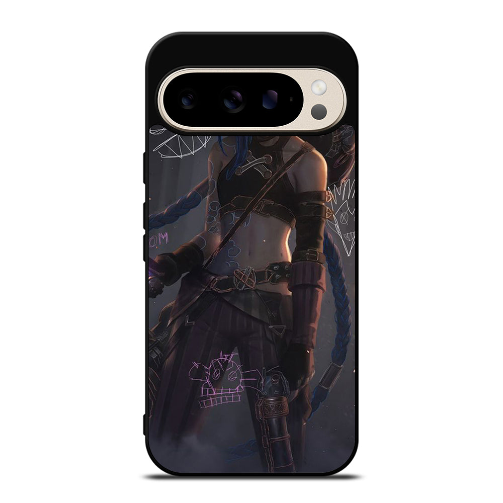 LEAGUE OF LEGENDS JINX ART Google Pixel 9 Pro Case Cover
