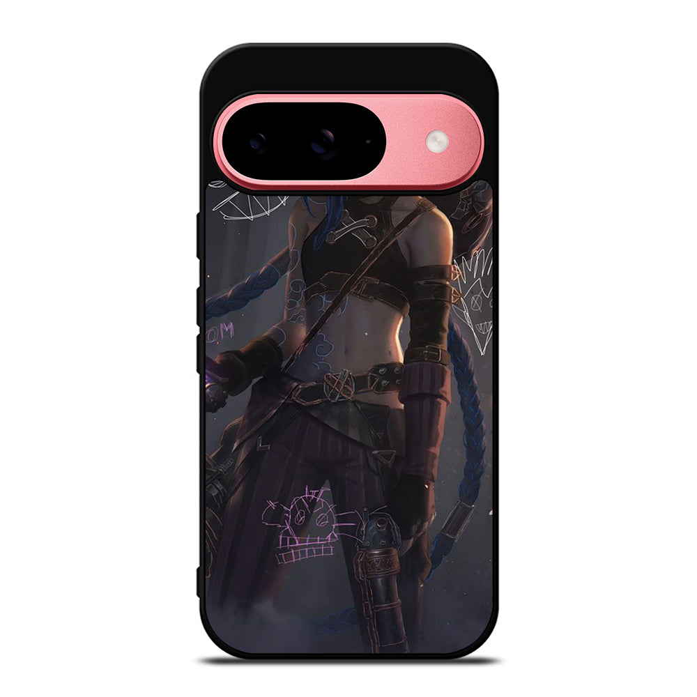 LEAGUE OF LEGENDS JINX ART Google Pixel 9 Case Cover