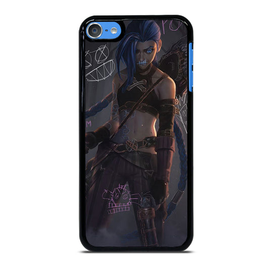 LEAGUE OF LEGENDS JINX ART iPod Touch 7 Case Cover