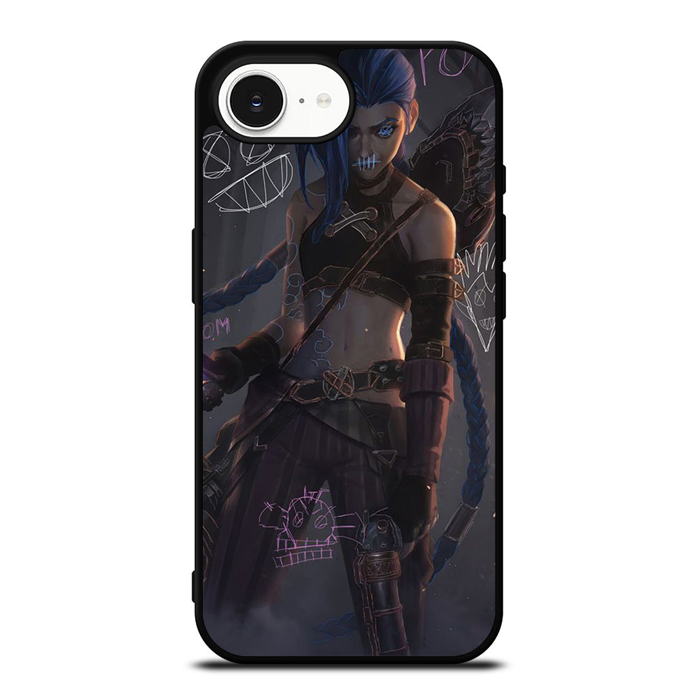LEAGUE OF LEGENDS JINX ART iPhone 16e Case Cover