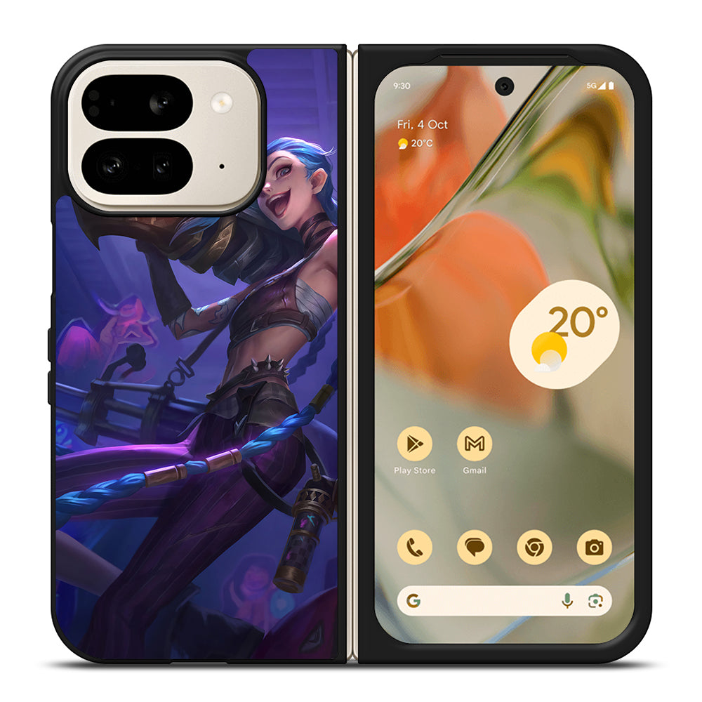 LEAGUE OF LEGENDS JINX GAME Google Pixel 9 Pro Fold Case Cover