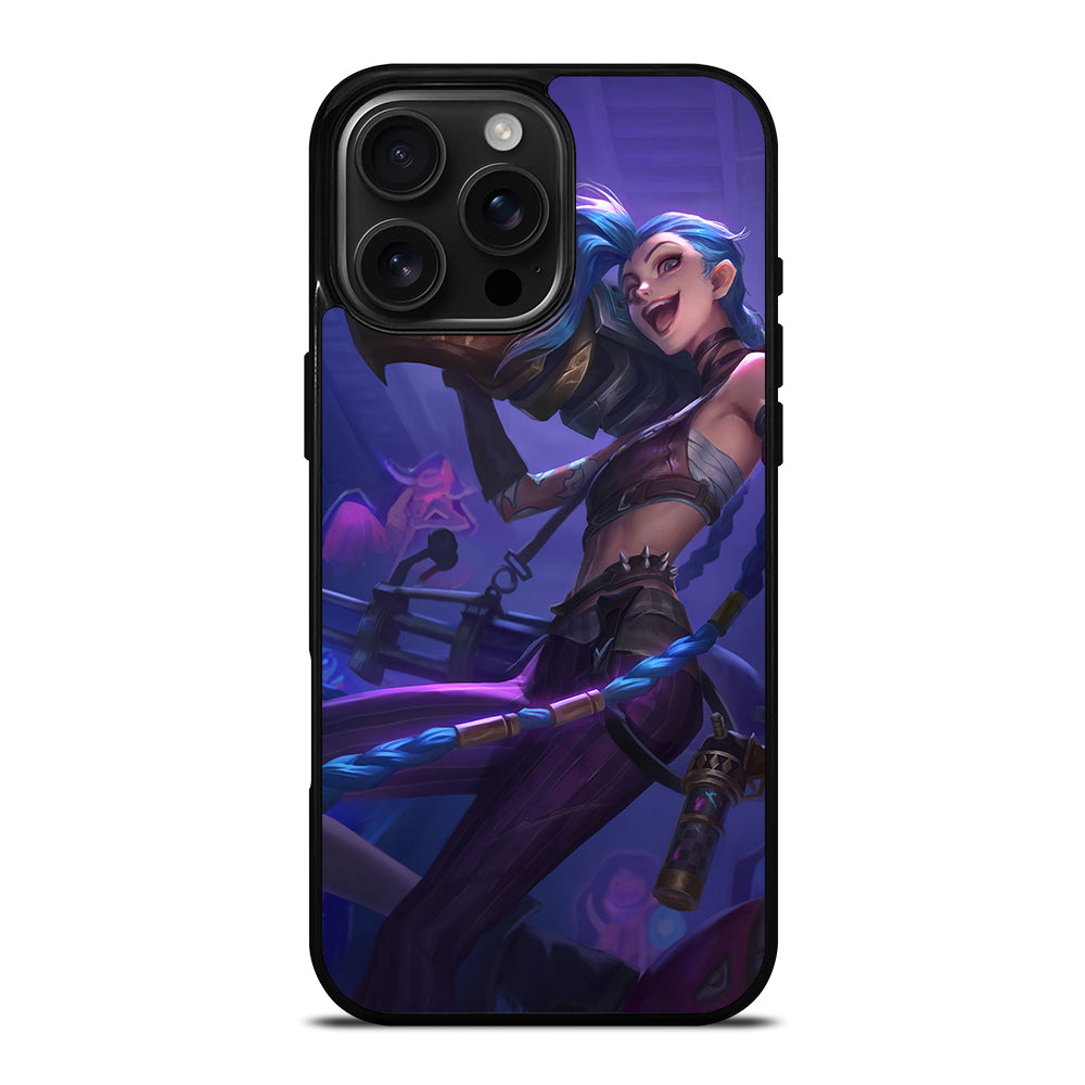 LEAGUE OF LEGENDS JINX GAME iPhone 16 Pro Max Case Cover