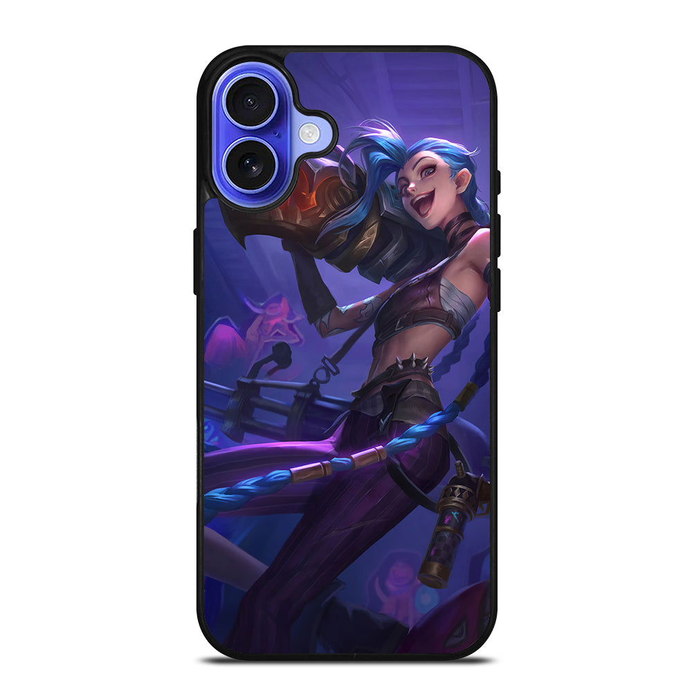 LEAGUE OF LEGENDS JINX GAME iPhone 16 Case Cover