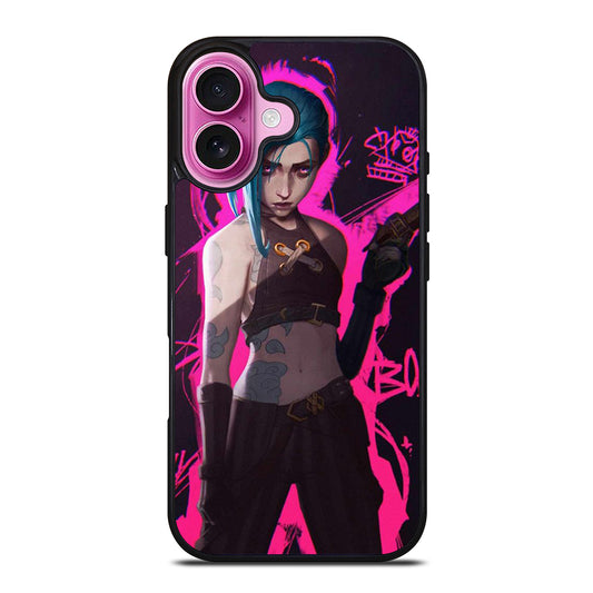 LEAGUE OF LEGENDS JINX POSE iPhone 16 Plus Case Cover