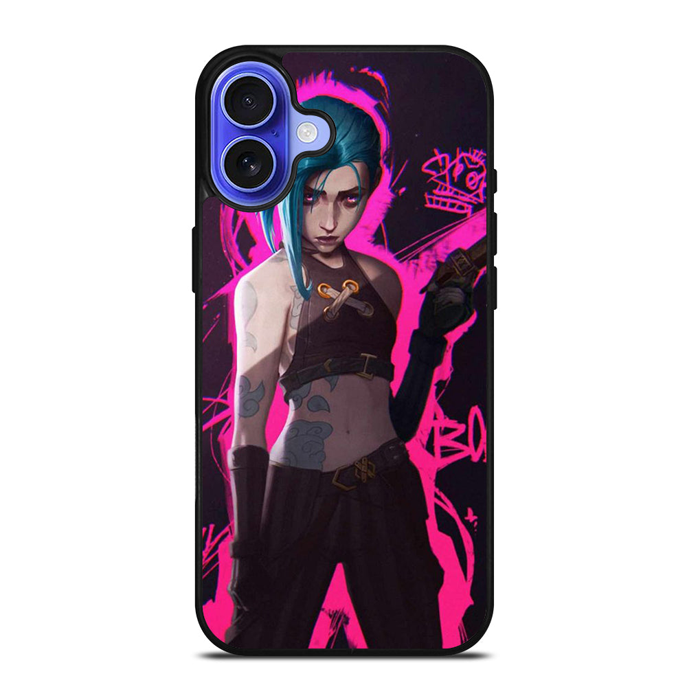 LEAGUE OF LEGENDS JINX POSE iPhone 16 Case Cover