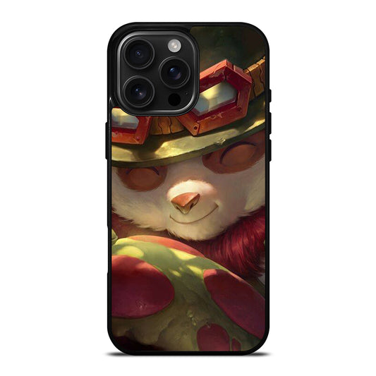 LEAGUE OF LEGENDS TEEMO FACE iPhone 16 Pro Max Case Cover