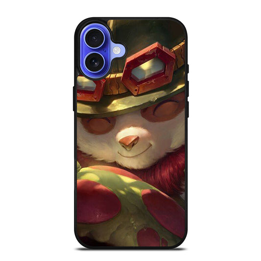 LEAGUE OF LEGENDS TEEMO FACE iPhone 16 Case Cover