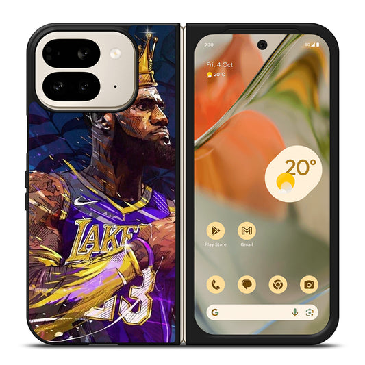 LEBRON JAMES KING ART Google Pixel 9 Pro Fold Case Cover