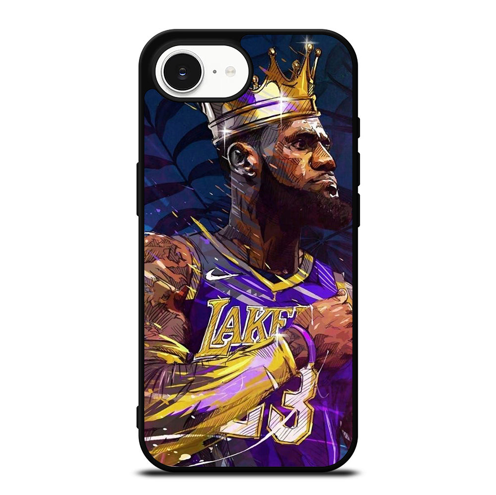 LEBRON JAMES KING ART iPhone 16e Case Cover