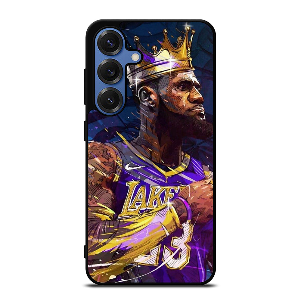 LEBRON JAMES KING ART Samsung Galaxy S25 Case Cover