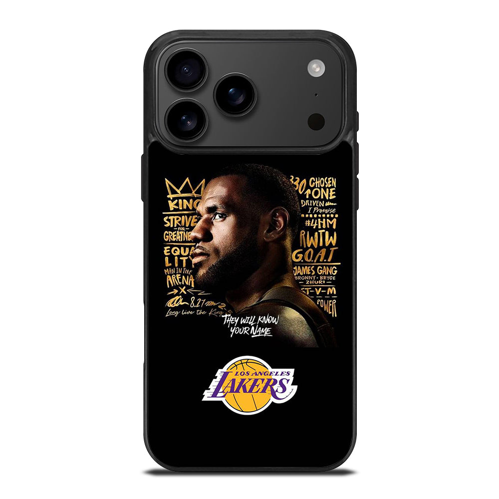 LEBRON JAMES QUOTE iPhone 17 Pro Max Case Cover