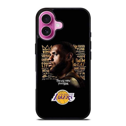 LEBRON JAMES QUOTE iPhone 16 Plus Case Cover