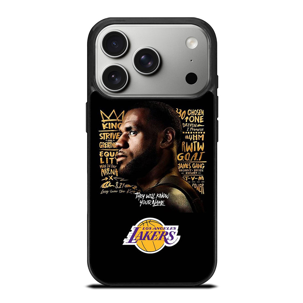 LEBRON JAMES QUOTE iPhone 17 Pro Case Cover