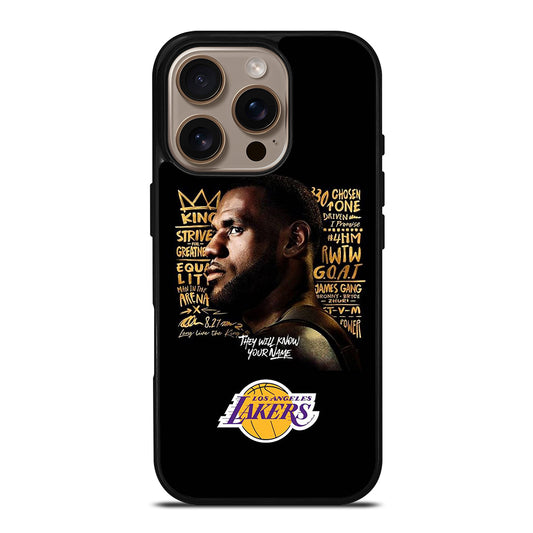 LEBRON JAMES QUOTE iPhone 16 Pro Case Cover