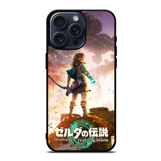LEGEND OF ZELDA TEARS OF KINGDOM GAME iPhone 15 Pro Max Case Cover