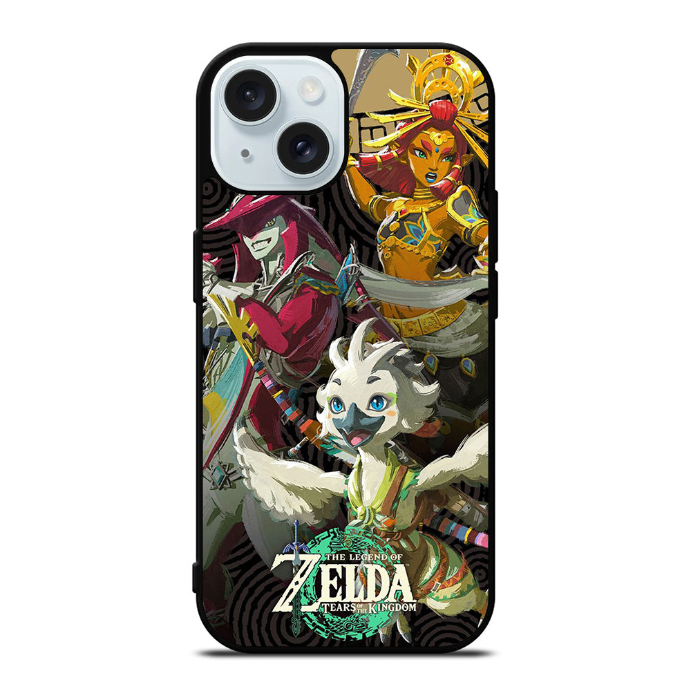 LEGEND OF ZELDA TEARS OF KINGDOM GAME 3 iPhone 15 Case Cover