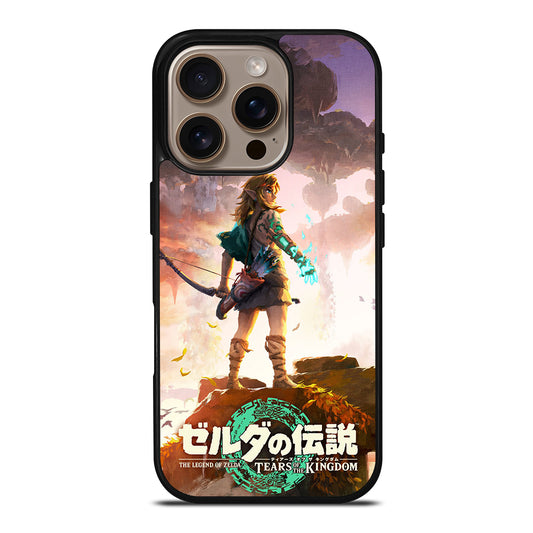 LEGEND OF ZELDA TEARS OF KINGDOM GAME iPhone 16 Pro Case Cover