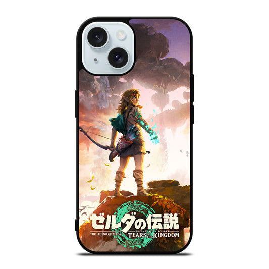 LEGEND OF ZELDA TEARS OF KINGDOM GAME iPhone 15 Case Cover