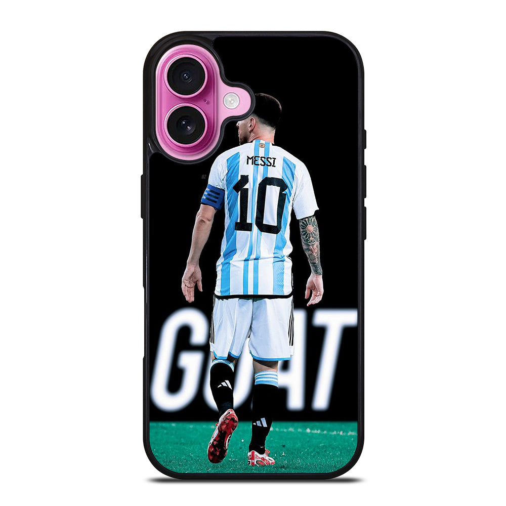 LEO MESSI 10 GOAT iPhone 16 Plus Case Cover