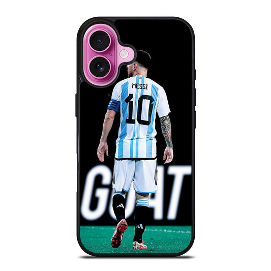 LEO MESSI 10 GOAT iPhone 16 Plus Case Cover