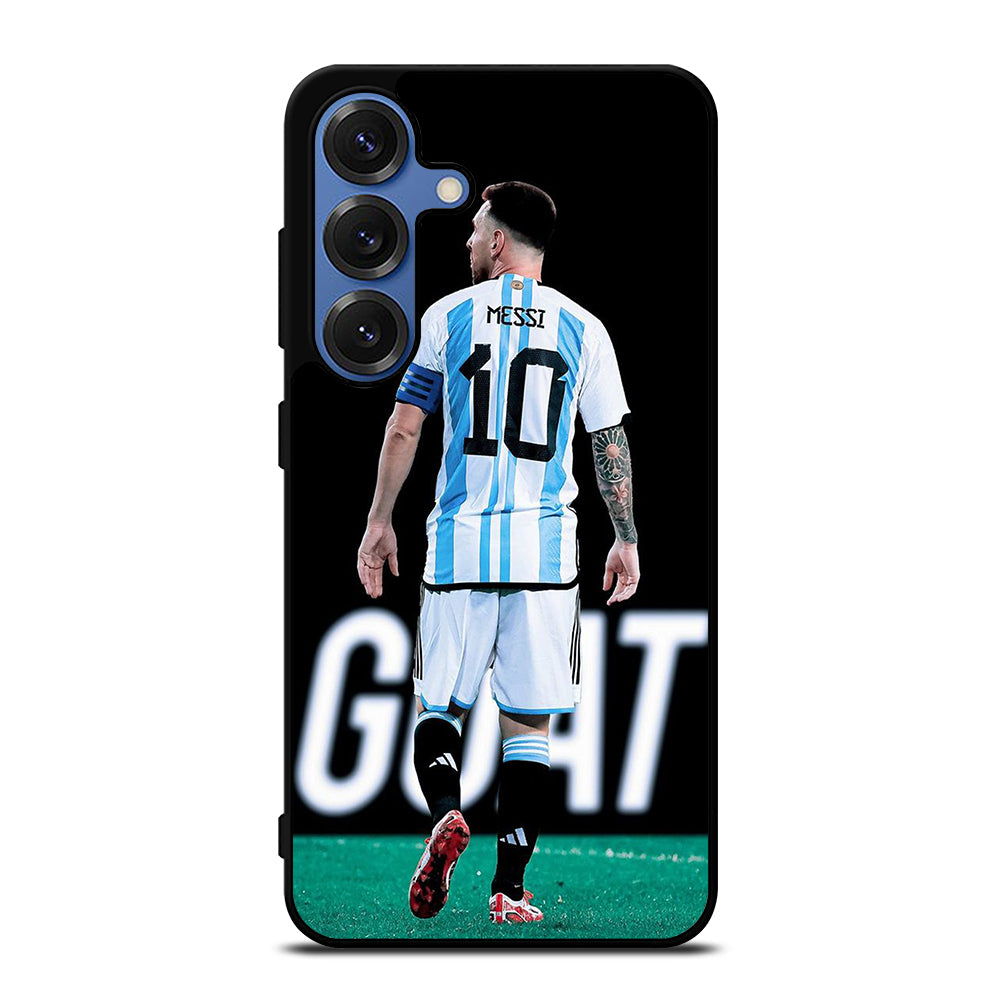 LEO MESSI 10 GOAT Samsung Galaxy S25 Case Cover