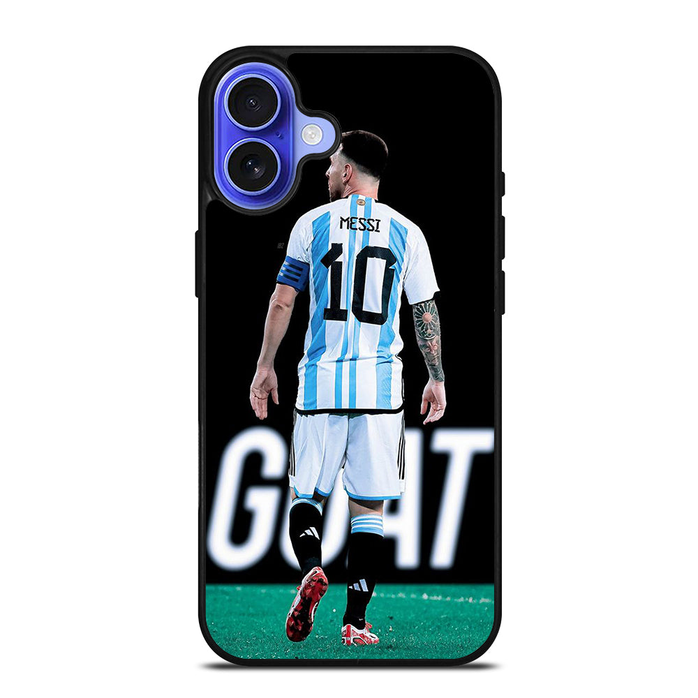 LEO MESSI 10 GOAT iPhone 16 Case Cover
