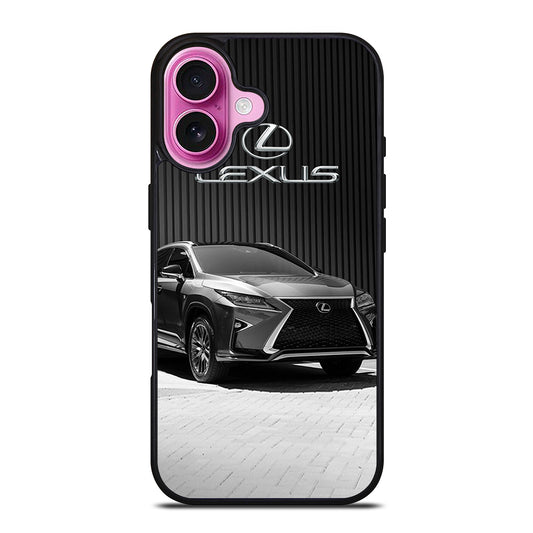 LEXUS BLACK CAR iPhone 16 Plus Case Cover