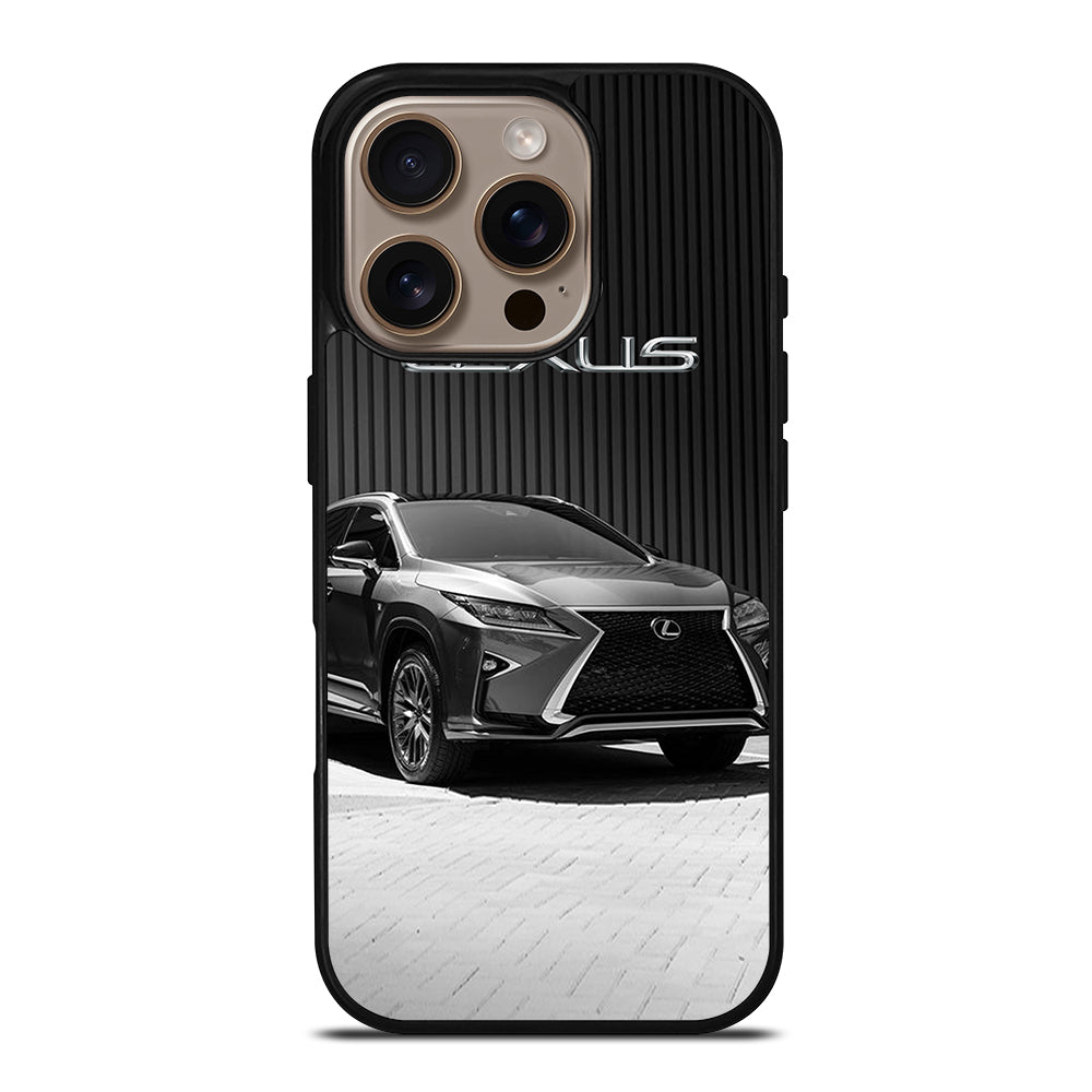 LEXUS BLACK CAR iPhone 16 Pro Case Cover