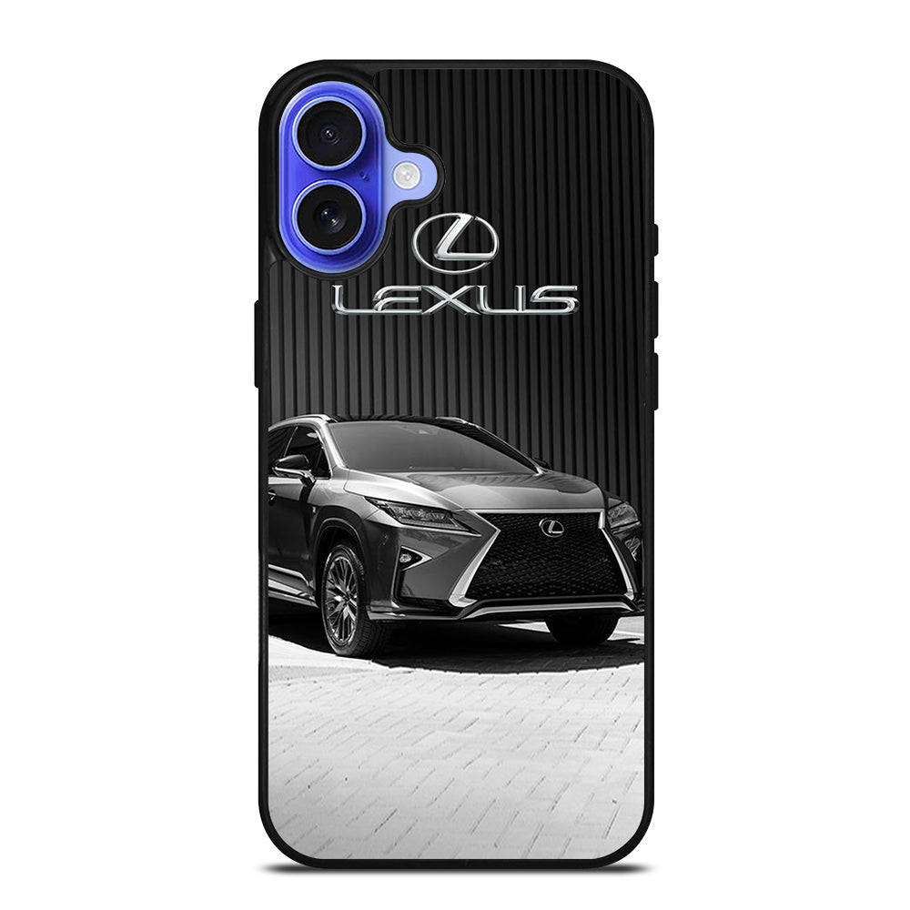 LEXUS BLACK CAR iPhone 16 Case Cover