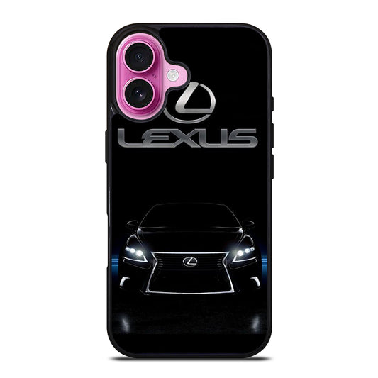 LEXUS CAR BLACK iPhone 16 Plus Case Cover