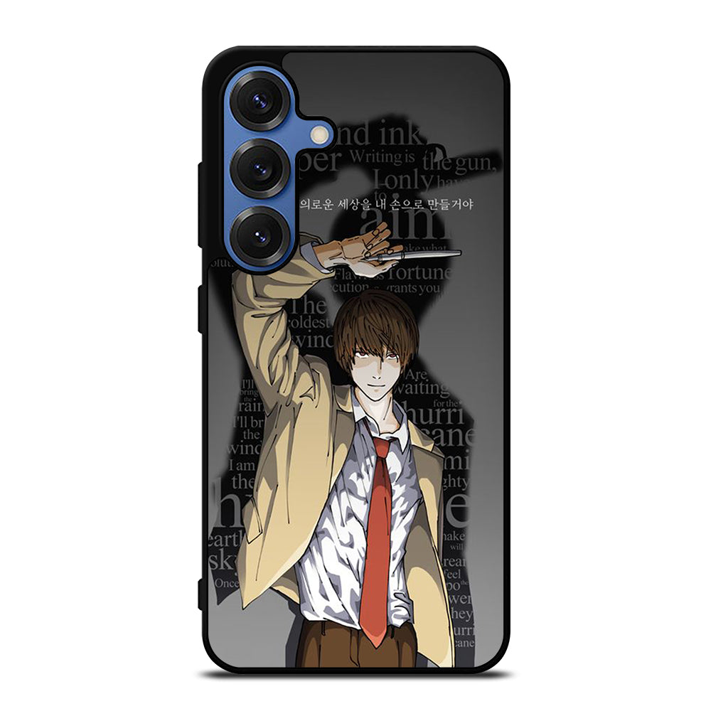 LIGHT YAGAMI DEATH NOTE ANIME 2 Samsung Galaxy S26 Case Cover