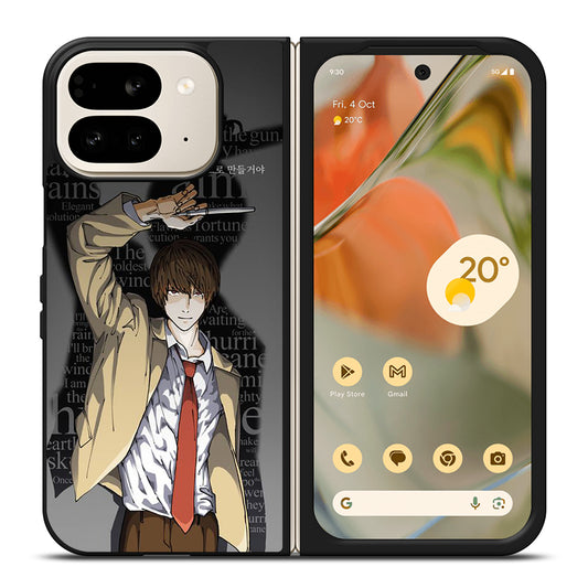 LIGHT YAGAMI DEATH NOTE ANIME 2 Google Pixel 9 Pro Fold Case Cover