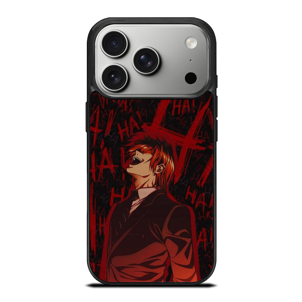 LIGHT YAGAMI DEATH NOTE ANIME 3 iPhone 17 Pro Case Cover