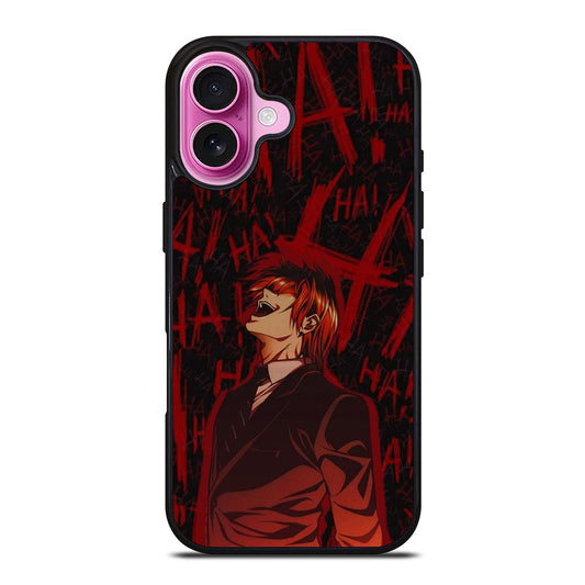 LIGHT YAGAMI DEATH NOTE ANIME 3 iPhone 16 Plus Case Cover