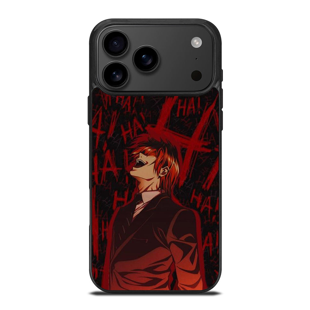 LIGHT YAGAMI DEATH NOTE ANIME 3 iPhone 17 Pro Max Case Cover