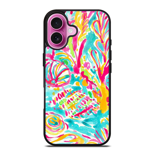 LILLY PULITZER ART iPhone 16 Plus Case Cover