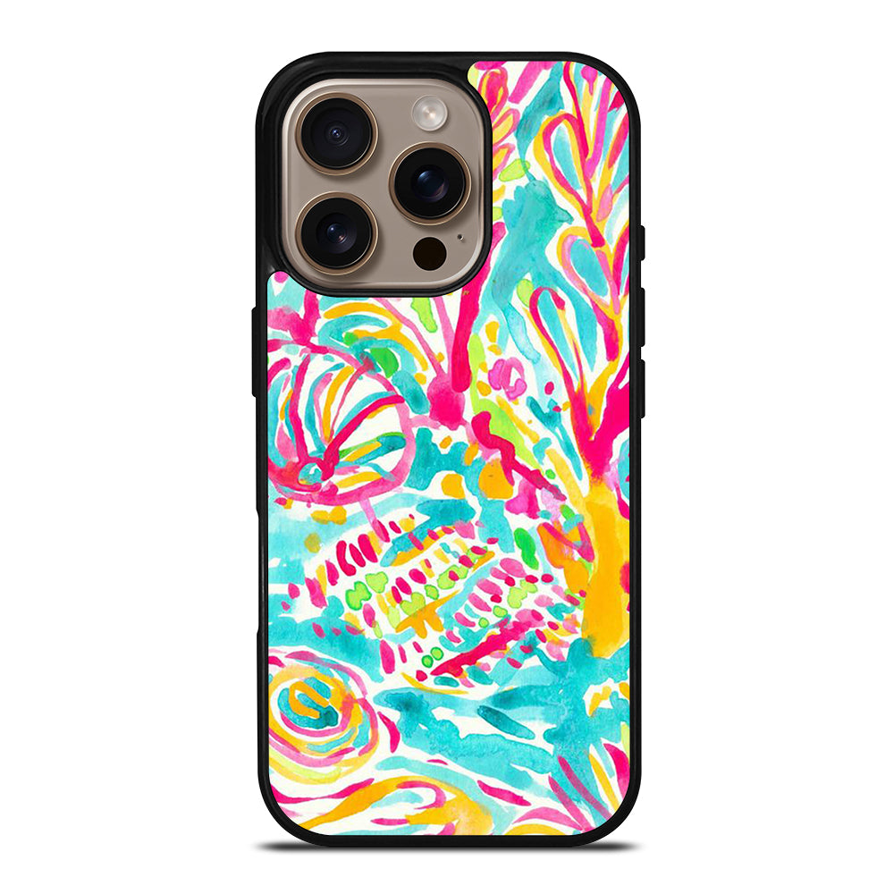 LILLY PULITZER ART iPhone 16 Pro Case Cover